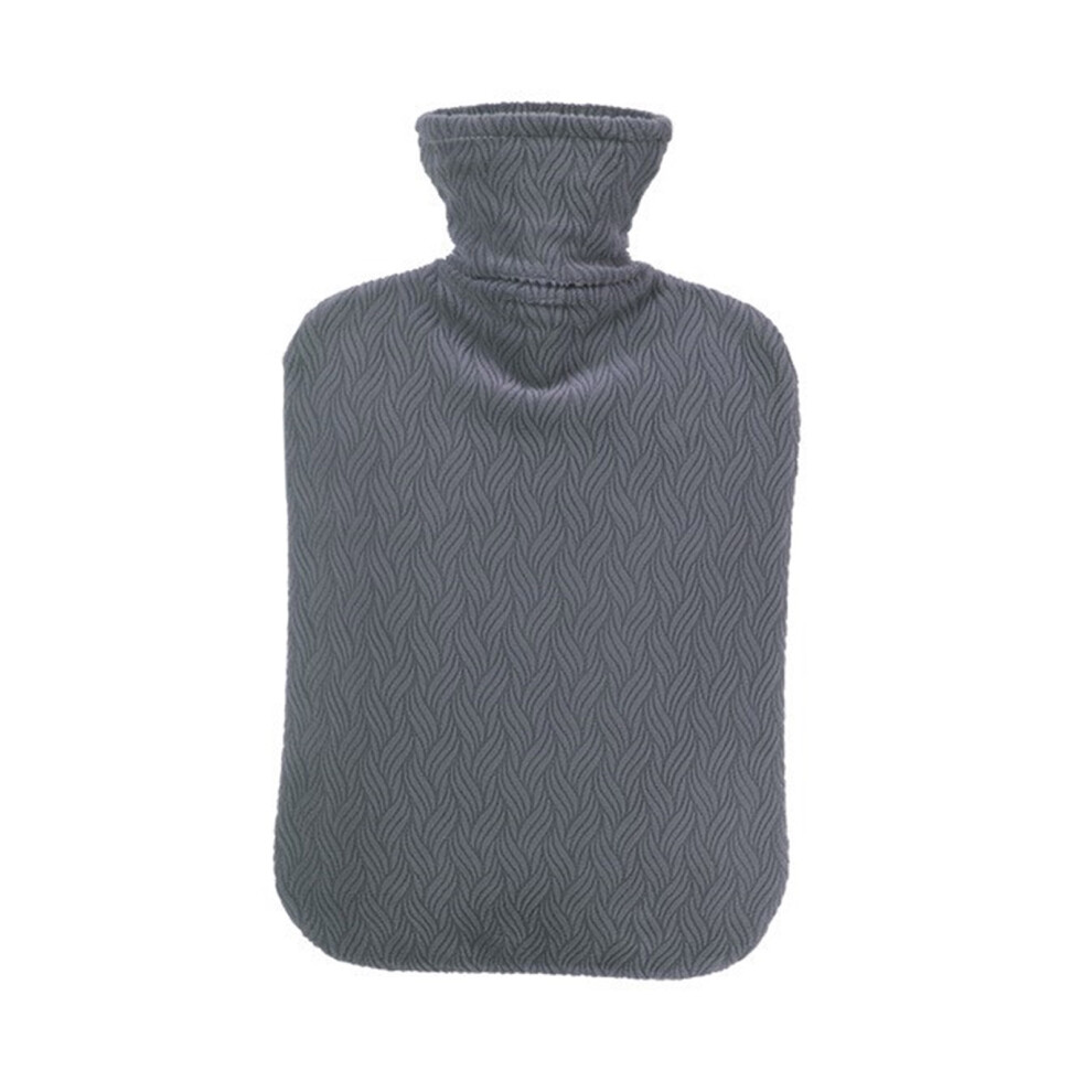 Dark/Grey Hot Water Bottle Extra Large Capacity Fast Warming