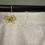 Stylish Bathroom Hook Bowknot Shape Glidings Beads-Gold 3