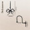Stylish Bathroom Hook Bowknot Shape Glidings Beads-Gold 4