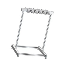 Adjustable Broom Holder Rack With- 67 double row