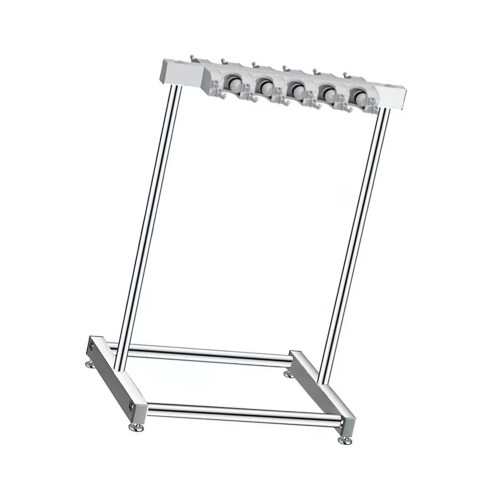 Adjustable Broom Holder Rack With-    67 double row