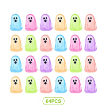 Halloween-Geisterfiguren, Nachtlichter, Harze, Geisterstatuen,