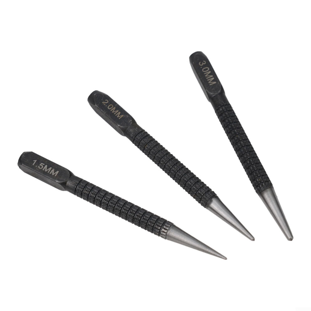 Center Punch Tool Alloy Steel 2Mm Tip For Marking Across Metal Wood Plastic 9393856334964