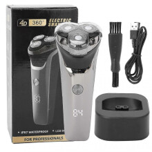 Electric Shaver USB Rechargeable Waterproof Floating Cutter Beard Shaver Trimmer 5W 25-26s
