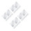 32Pcs Silver Self Adhesive Acrylic Wall Mirror Stickers Decor 4