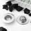 3Pcs Silver Metal Sink Strainer Basket Rust-Resistant for Home Use 11