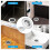 3Pcs Silver Metal Sink Strainer Basket Rust-Resistant for Home Use 7