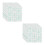 200 Stuks Make-up Mengpalet Stickers Wegwerp Hulpmiddelen 9