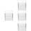 4pcs Box Baseball Display Box Acrylic Display Stand Desktop 6