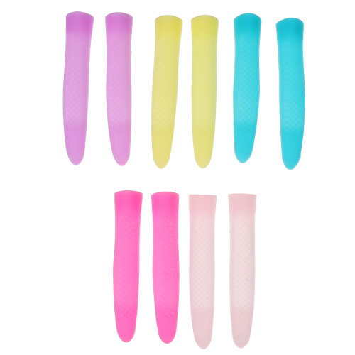 5 De Tesouras De Cutícula Com De Silicone 1