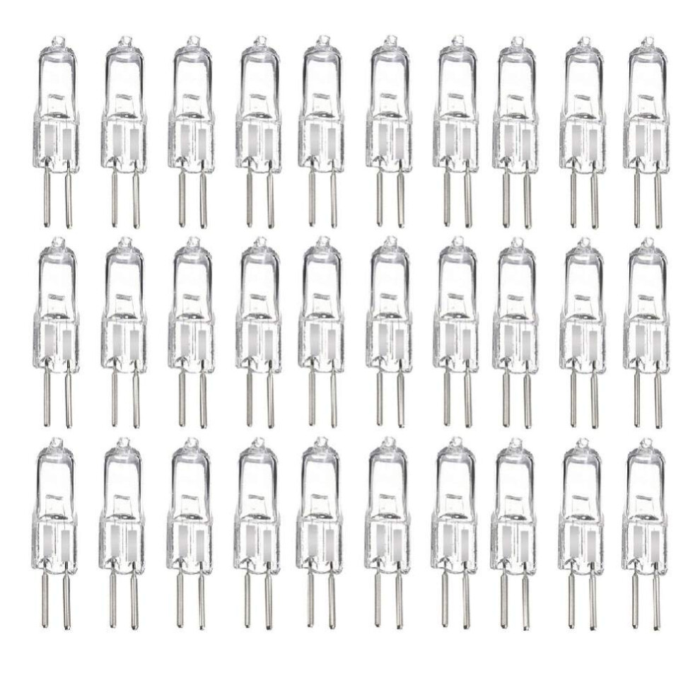 Halogen Bulbs G5.3 24V 70W Halogen Capsule Bulbs Warm Pack Of 30 Light/White 9084446408683