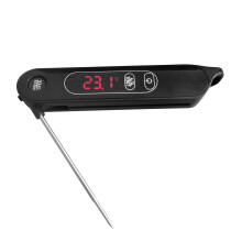 LED Meat Thermometer Foldable Food Thermometer Instant Read for Kitchen Cooking Grilling BBQ