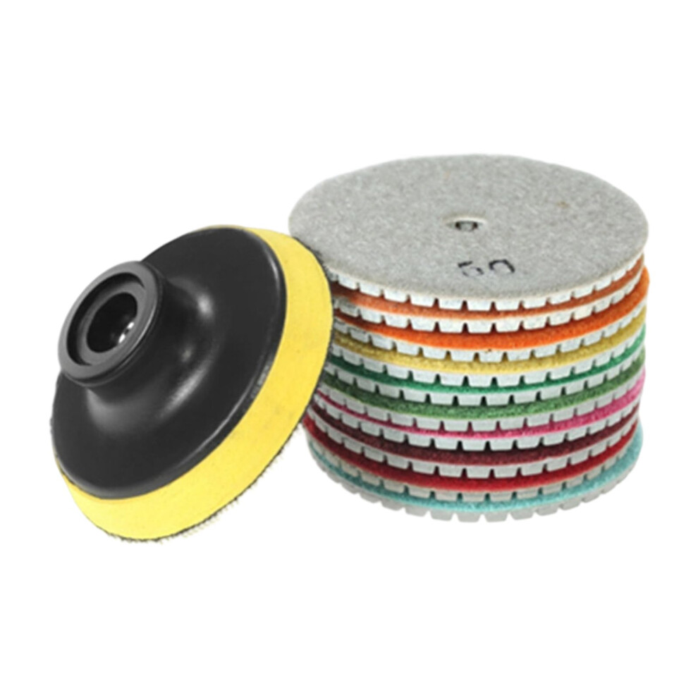 Diamond Polishing Pad Durable Wet Use Pad For Marble Tiles Stone Concrete Abrasive Discs Grinding Wheel 9016109402400