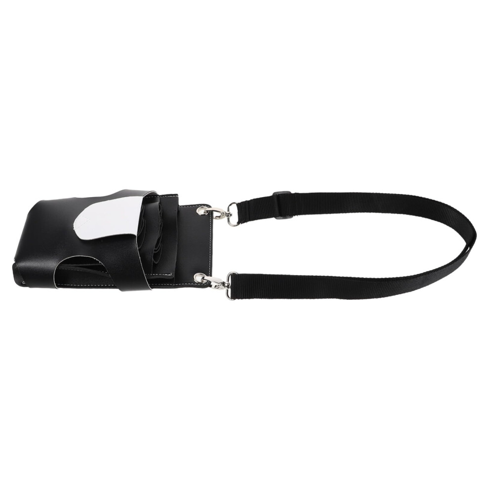 Professional Hair Tools Storage Bag Waist Pouch Style Hairdresser Scissor Holder Portable Salon Organizer For Hairstylists Black