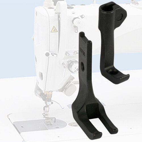 2 pièces 8B fer robuste pour Machine à coudre pied-de-biche-Noir 1