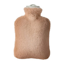 Bouillotte extérieure en peluche avec-Couleur café 500ml