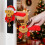 Couverture de poignée de porte du père noël avec cloches, 7