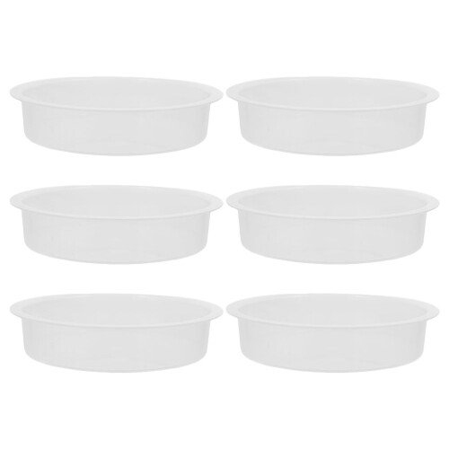 12 Plastic Vogel Waterbak Rond En Buiten