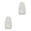 2Pcs Lightweight Plastic Laundry Boards White for Home Hand Washing 10