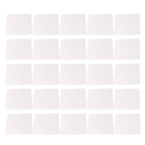 25 Stks Vierkante Kartonnen Cakebox Pads 4 Inch Wit