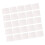 25 Stks Vierkante Kartonnen Cakebox Pads 4 Inch Wit 8