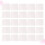 25 Stks Vierkante Kartonnen Cakebox Pads 4 Inch Wit 9