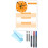 1Set Stylish Acrylic Planning Board with Clock Clear Display for Desk 10