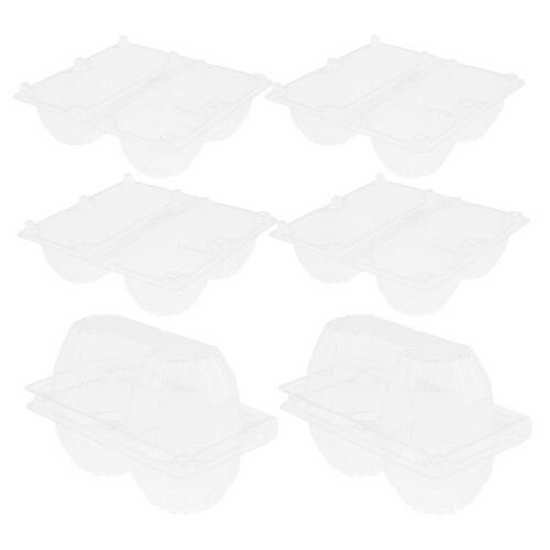 6 Stuks Eierdoos Multi-Sleuf Container Voor Ganzeieren