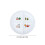 Multi-Grids Food Tray Portable Breakfast Plate Four Grids 11