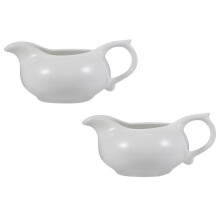 2 Stuks Keramische Sauscontainer Sausboot Vleessapcup