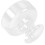 Clear Dessert Bowl Op Voet Voor Aperitief Fruit Salade Pudding 7