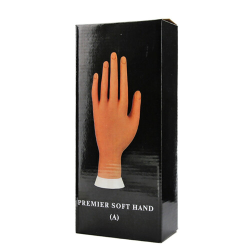 Flexibele Manicure Oefenhand Model Buigbare Nagelkunst Valse Hand 2