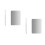 4 Stuks RVS Nail Art Oogschaduw Pallet Stick Set (Wit) 8