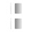 4 Stuks RVS Nail Art Oogschaduw Pallet Stick Set (Wit) 7