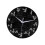 (30cmx30cm,Style B)Math Wall Clock Home Decor Gift Wall Decor for Classroom Bedroom Math Lovers Style A 25-26s 4