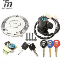 (Type A) For Yamaha Yzf R1 2002-2003 2007-2010 R6 2004 2006-2013 Fjr1300 2001-2010 Ignition Switch Fuel Gas Cap Seat Lock Key Set 25-26s