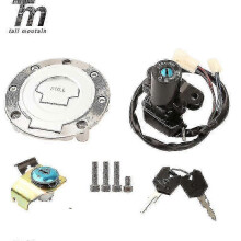 (Type B) For Yamaha Yzf R1 2002-2003 2007-2010 R6 2004 2006-2013 Fjr1300 2001-2010 Ignition Switch Fuel Gas Cap Seat Lock Key Set 25-26s