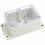 Waterproof box IP65 ABS ELECTRICAL PROJECT white transparent 25-26s 1