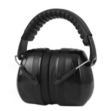 Adjustable Ear Defenders Earmuffs For Hearing Protection Noise Reduction For Shooting And Work Black