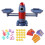 Kids Rocket Scale Toy with 19 Star Weights Math Counting Number Learning Parent-child Interactive 25-26s 1