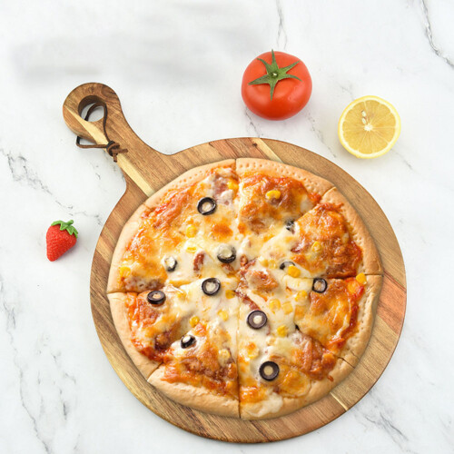 Ronde Charcuterieplank Met Handvat 1