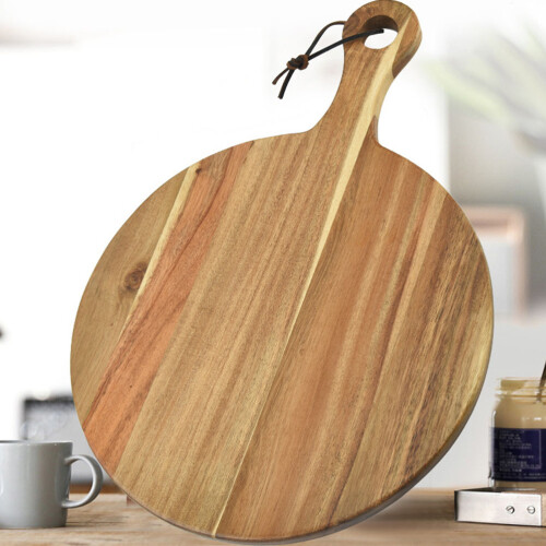 Ronde Charcuterieplank Met Handvat 2