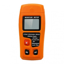 Handheld Moisture Tester for Wood, Paper & Building Materials: Portable Humidity Detector