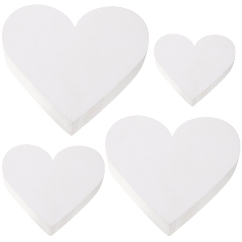 4 Stuks Schuim Hartvormige Cake Modellen Bakspullen 2