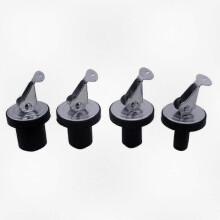 Stainless Steel Screw-Type Drain Plug with Rubber Seal for Marine Applications, Fits 3/8in to 3/4in Drain Holes