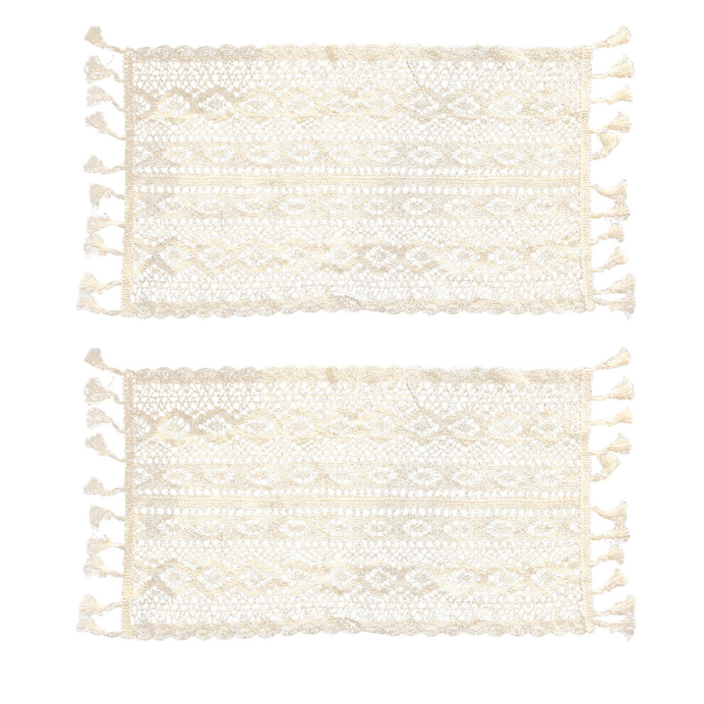 4 Szt. PodkłAdka Na Stół Francuskim Stylu, Pod Talerz, Khaki-image