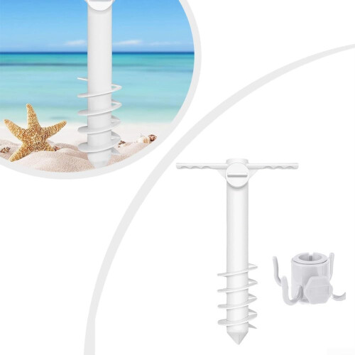 Umbrella Sand Anchor For Beach Days, Stable Setup, Quick Installation 2