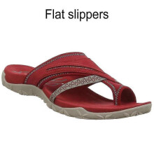 (37, Red) Women's Orthopedic Sandals with Correction Feature - Comfortable Open-Toe Slippers for Summer Casual & Beach Wear