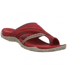 (40, Red) Women's Orthopedic Sandals with Correction Feature - Comfortable Open-Toe Slippers for Summer Casual & Beach Wear