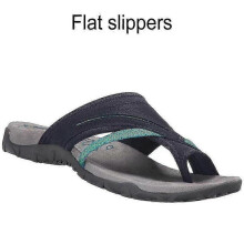 (42, Blue) Women's Orthopedic Sandals with Correction Feature - Comfortable Open-Toe Slippers for Summer Casual & Beach Wear